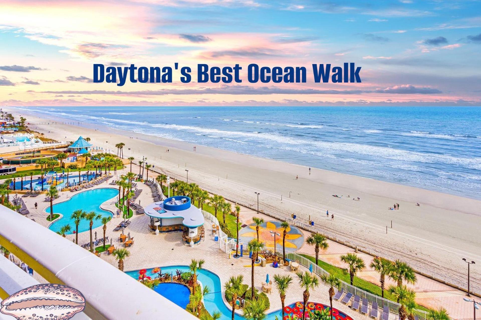 1 Bedroom Direct Oceanfront Condo Wyndham Ocean Walk Resort - Daytona Funland 703 Daytona Beach Exteriör bild