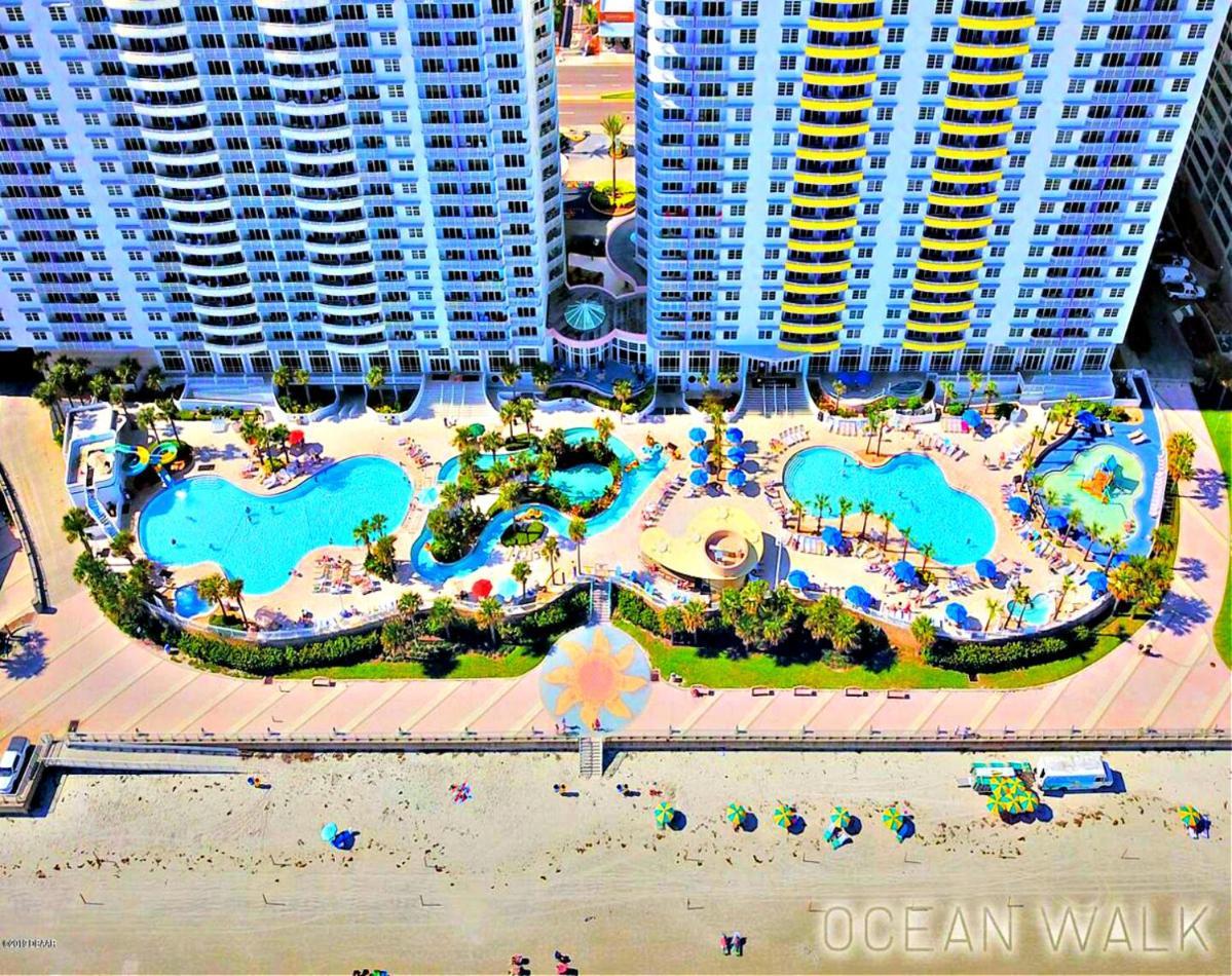 1 Bedroom Direct Oceanfront Condo Wyndham Ocean Walk Resort - Daytona Funland 703 Daytona Beach Exteriör bild