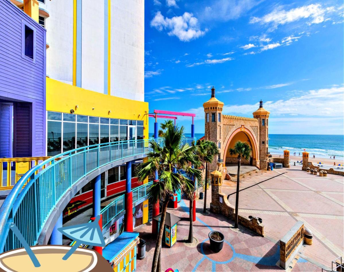 1 Bedroom Direct Oceanfront Condo Wyndham Ocean Walk Resort - Daytona Funland 703 Daytona Beach Exteriör bild